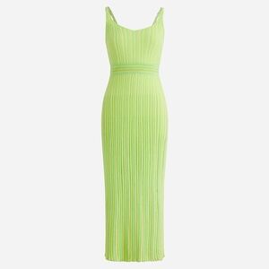 NWT J. Crew Limited-edition midi striped sweater-dress